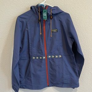 L.L. Bean women’s mountain classic zip up jacket, NWT, small petite